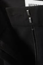 Black - Relaxed Mid Rise Pleated Suiting Trousers - 4