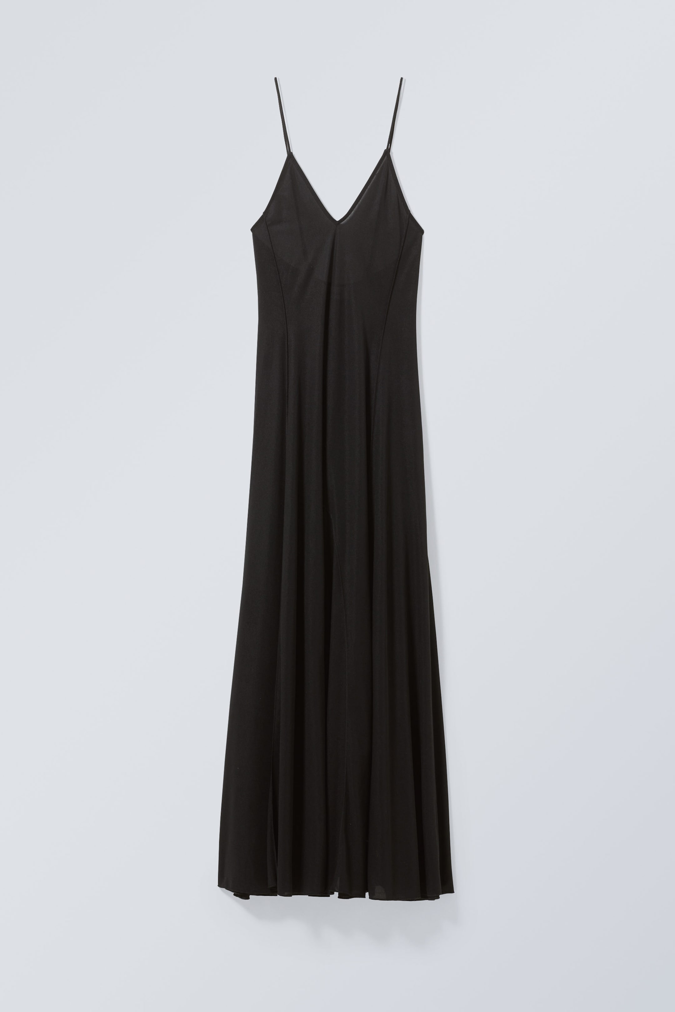 Black - Peyton Maxi Strap Dress - 0
