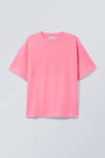 Washed Pink - Great Boxy Heavyweight T-Shirt - 0