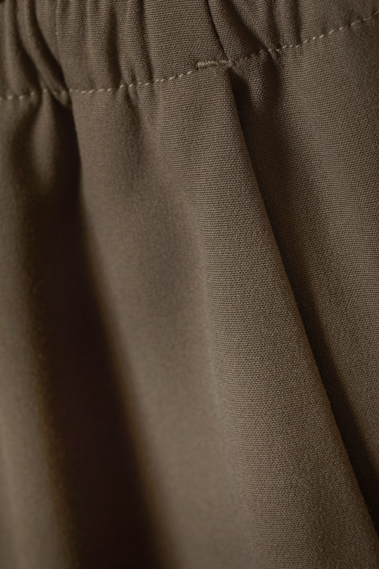 Low Rise Loose Suiting Trousers - Dark Mole/Black/Black - 6