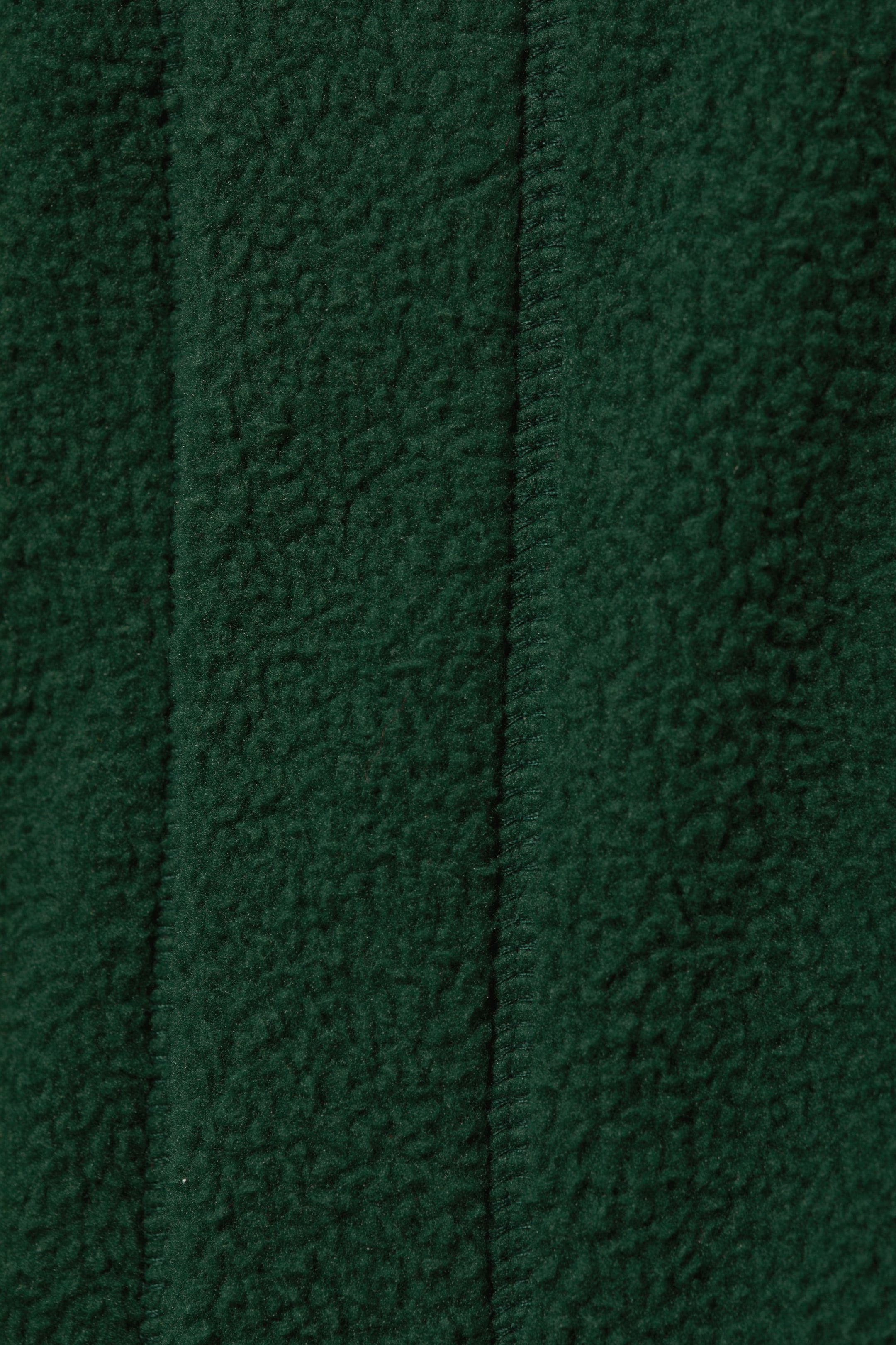 Dark green - Sweat demi-zippé en polaire Patrik - 1