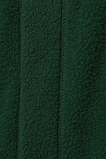 Dark green - Sweat demi-zippé en polaire Patrik - 1