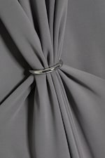 Dimgrå - Gathered Maxiklänning - 2