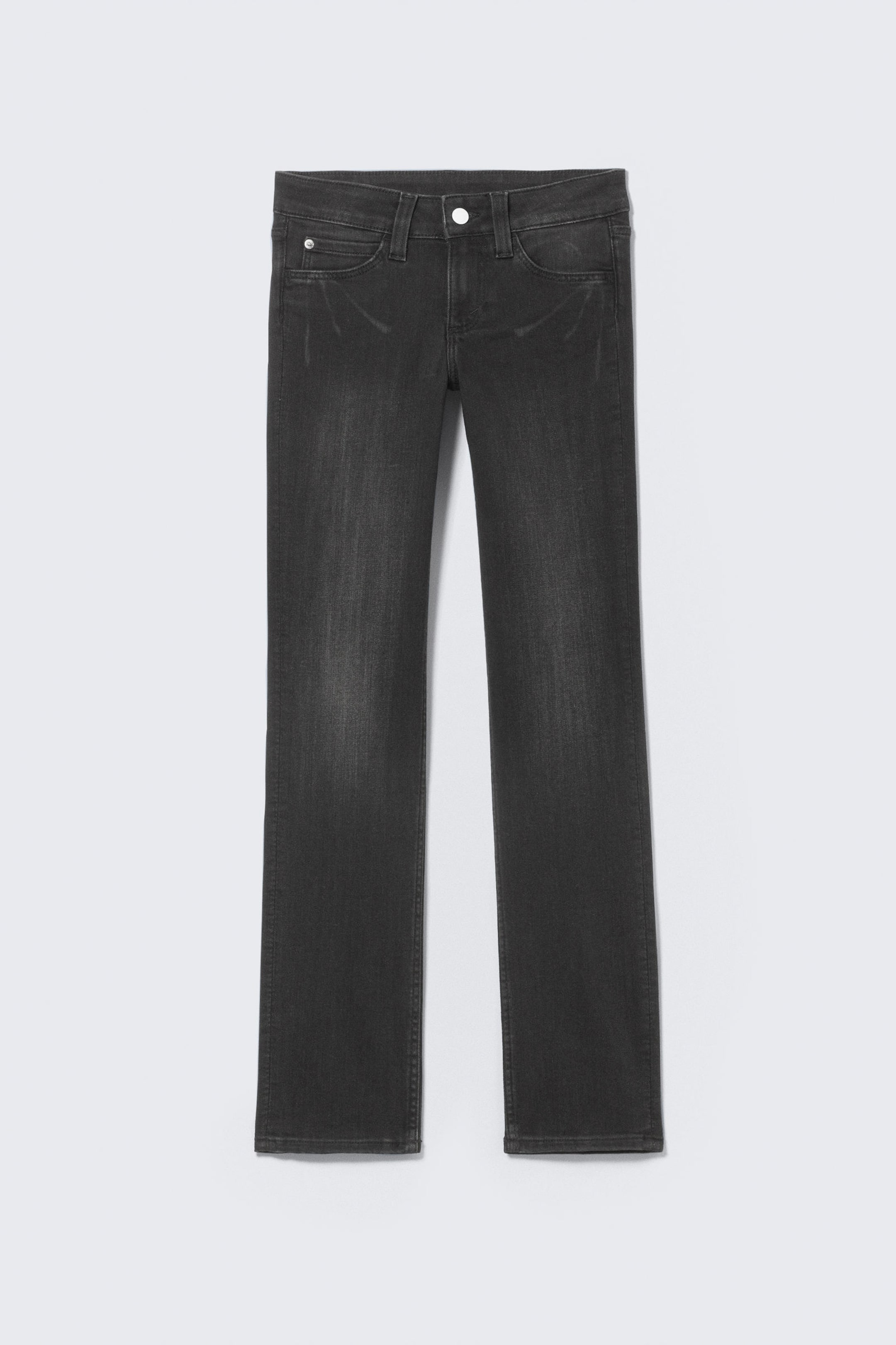 #666B75 - Sleezie Low Rise Skinny Jeans - 1