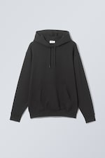 Svart - Relaxed Heavyweight Hoodie - 3
