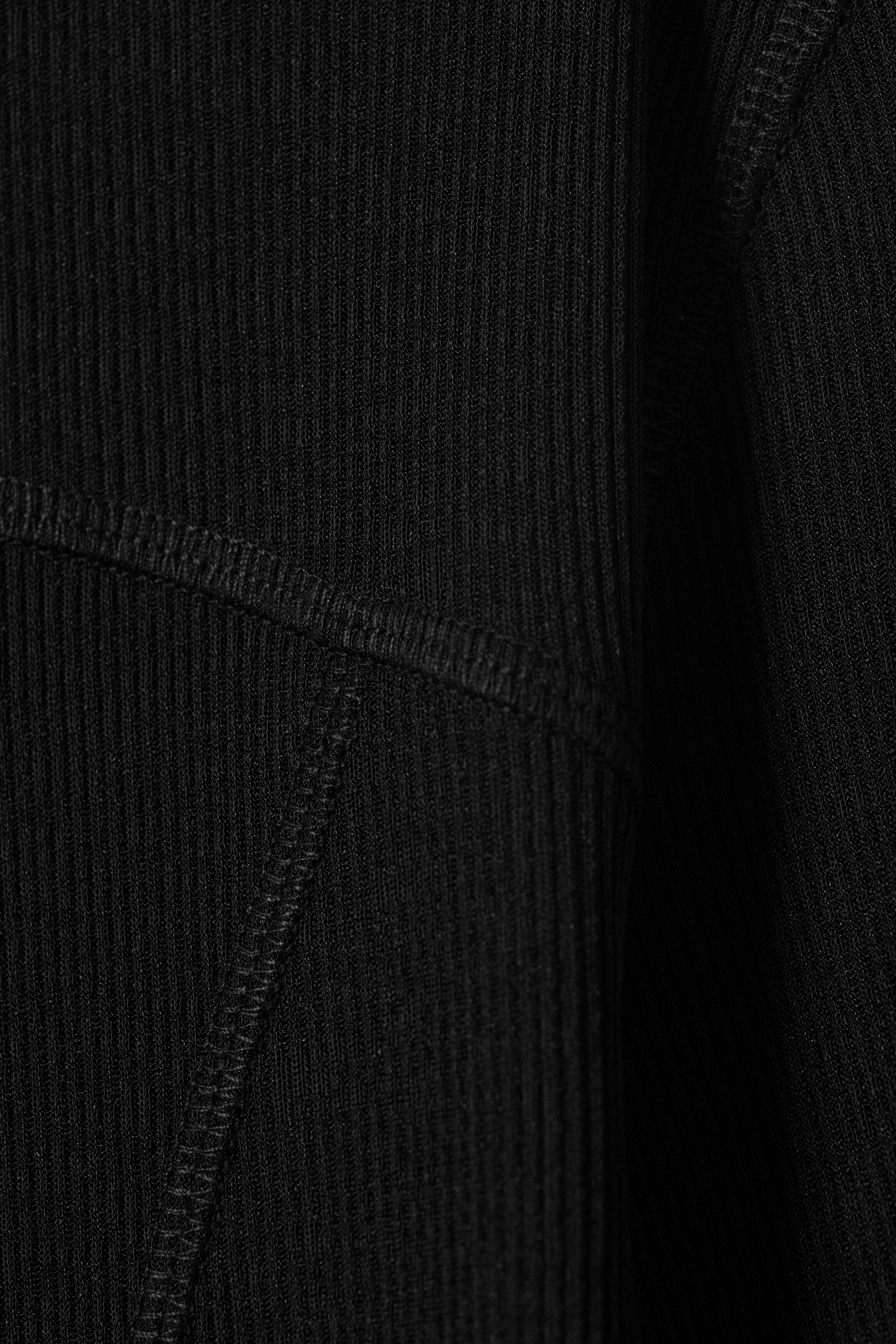 Visualizza immagine più grande: Top a collo alto in mesh - Nero - DONNA | H&M IT 6