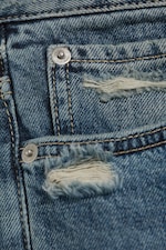 Blue Mist - SPACE MID RISE RELAXED STRAIGHT JEANS - 7