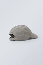 Grey - Essential Embroidery Cap - 1