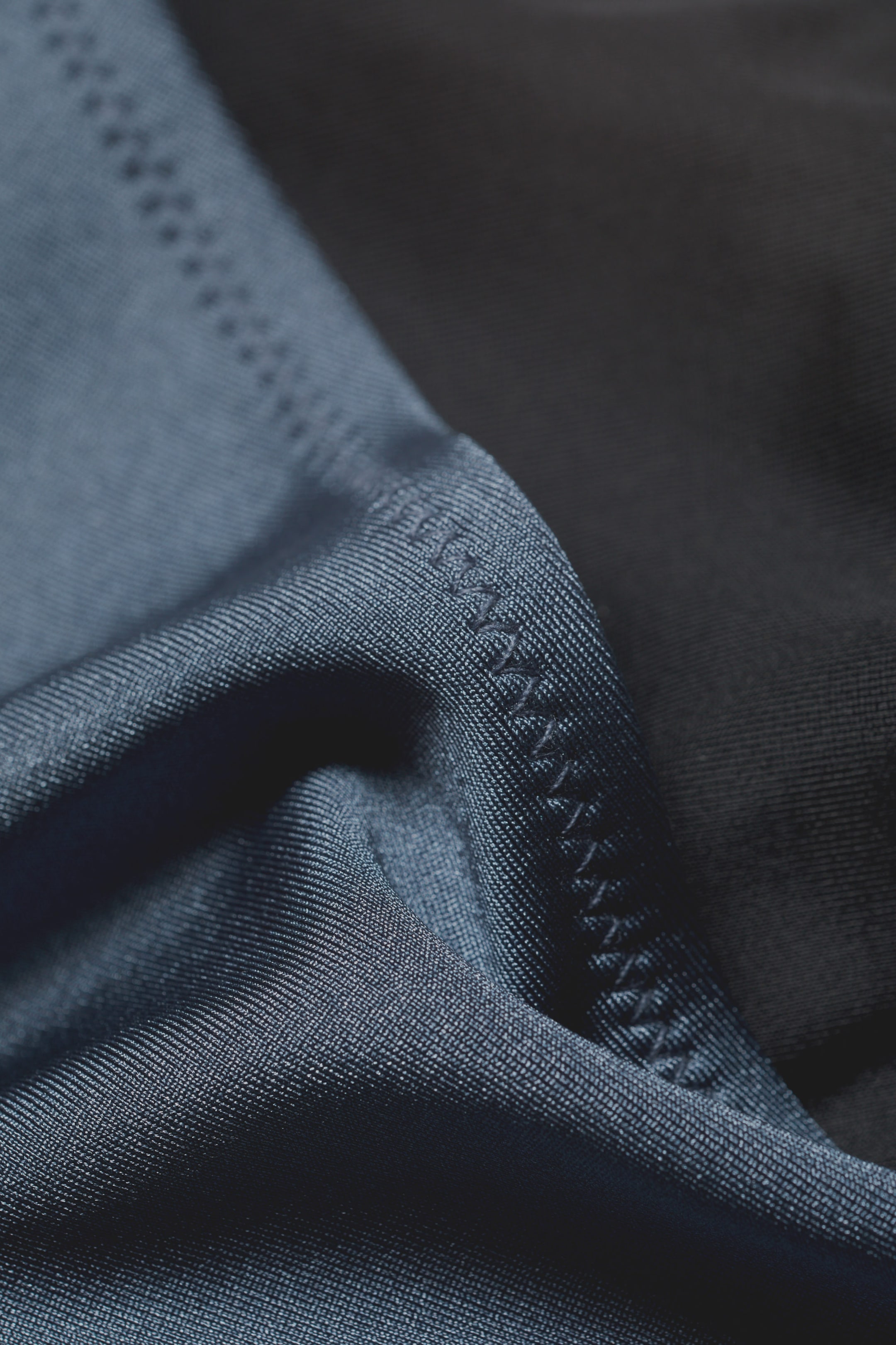 Schwarz & Blau glänzend - 2er-Pack Brazilian-Bikinihose - 1