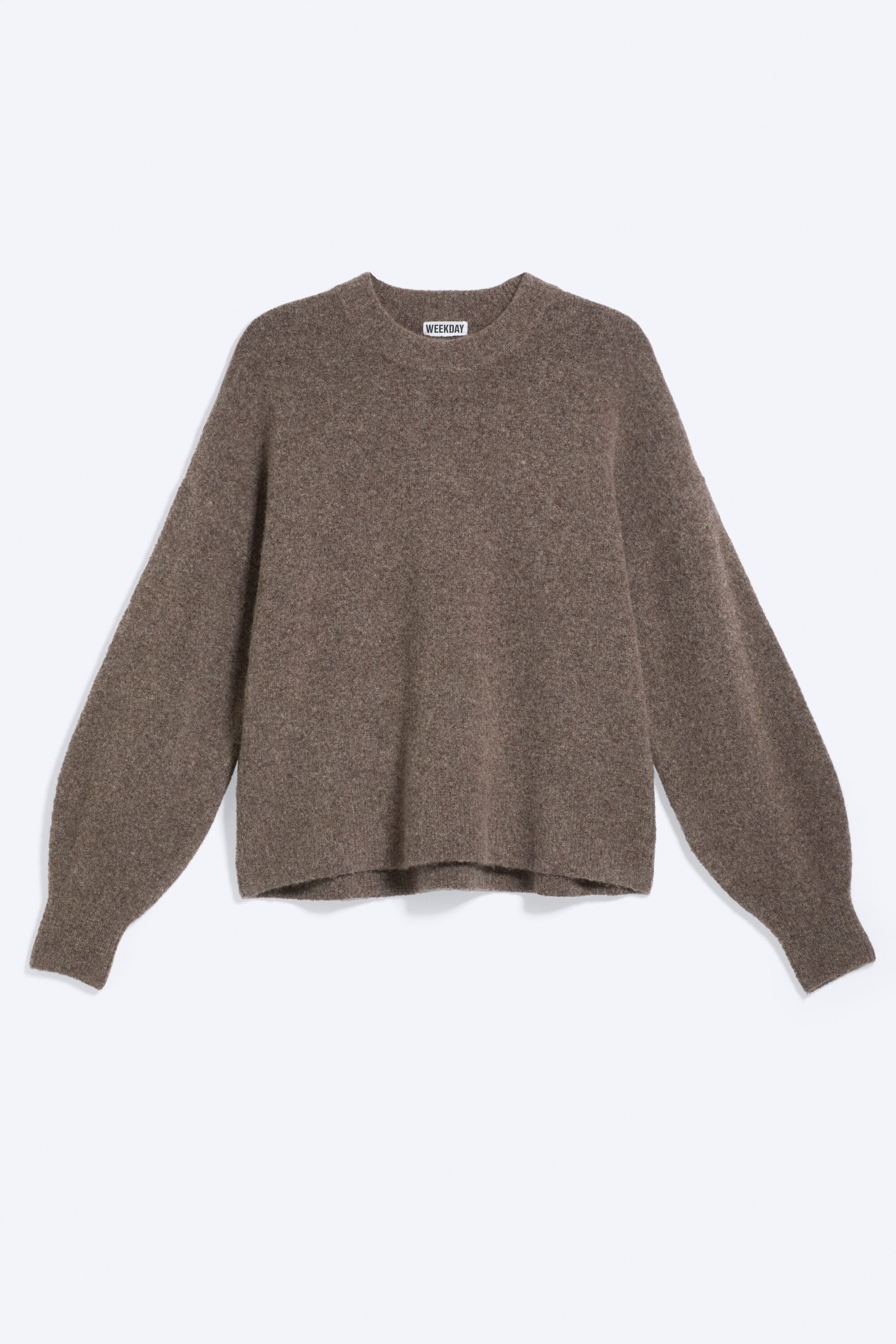 Mörk Mullvad - Avslappnad jumper i ullblandning - 3
