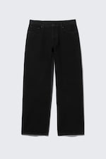 Black Rinse - Schwarz - Sphere Low Waist Loose Straight Leg Jeans - 6