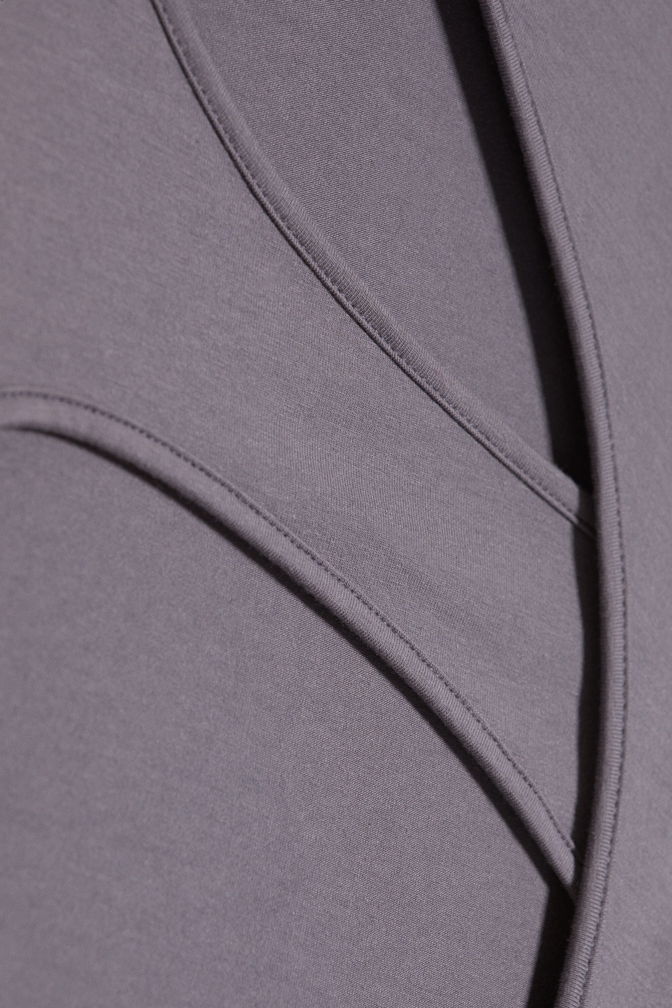Dusty Purple Grey - Cutout Maxi Dress - 7