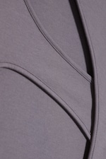 Dusty Purple Grey - Cutout Maxi Dress - 7
