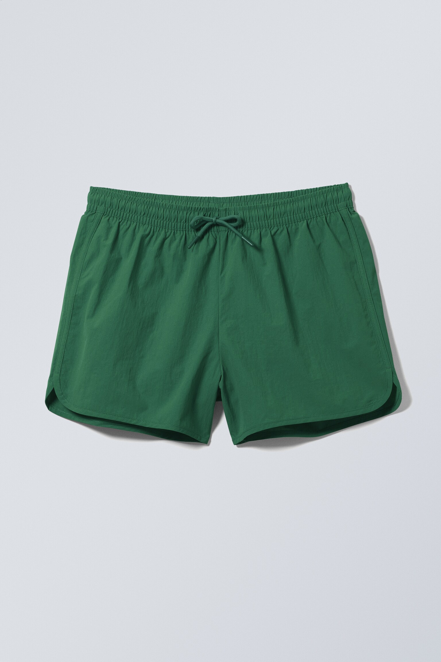 Structured Mid-Thigh Swim Shorts - Verde închis/Dark Blue/Black