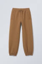 Staubiges Braun - Simon – Jogginghose aus Scuba-Stoff - 0