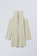 Beige - Lycke Shoulder Dress - 1