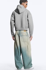 Grey Melange - Simon Scuba Zip Hoodie - 2