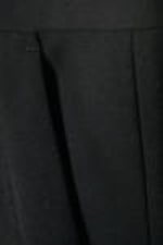 Black - Flared Suit Trousers - 1