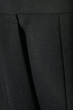 Black - Flared Suit Trousers - 1