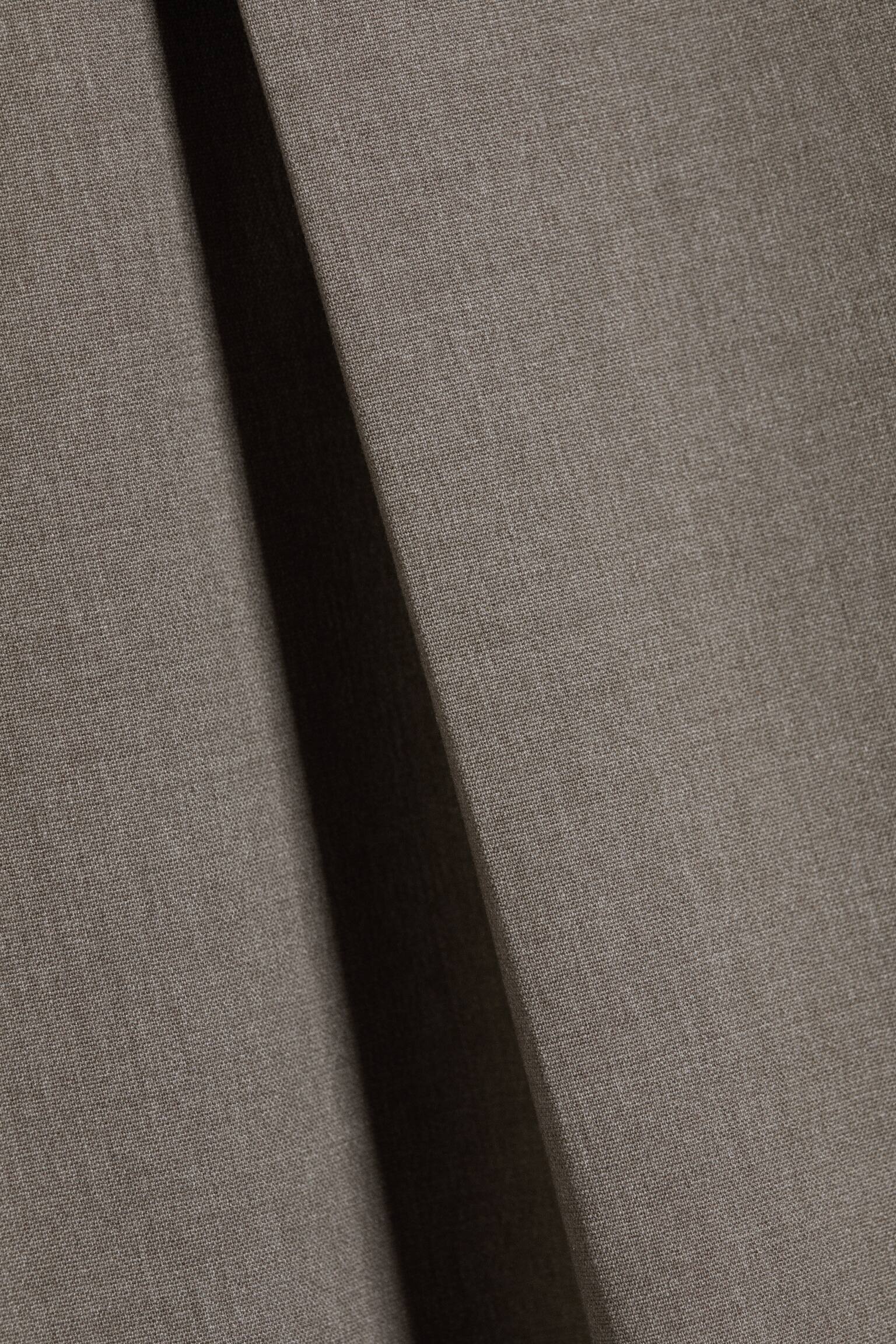 Oversized pantalon van Uno - Donkergroen gemêleerd/Zwart/Donker marineblauw/Donkergrijs met krijtstreep - 2