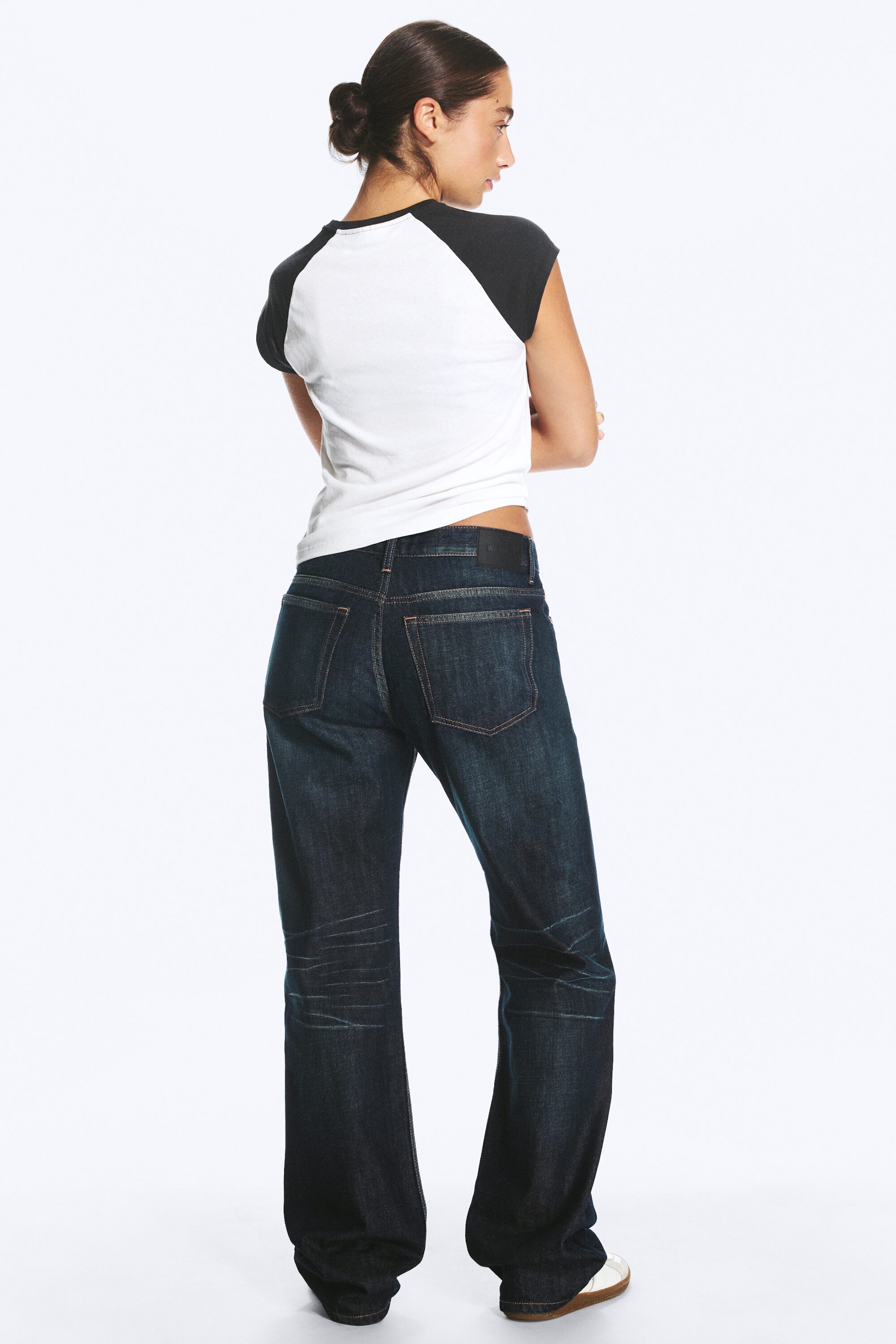 Bounty Blue - Mörkblå - Sonic Low Waist Regular Straight jeans - 4