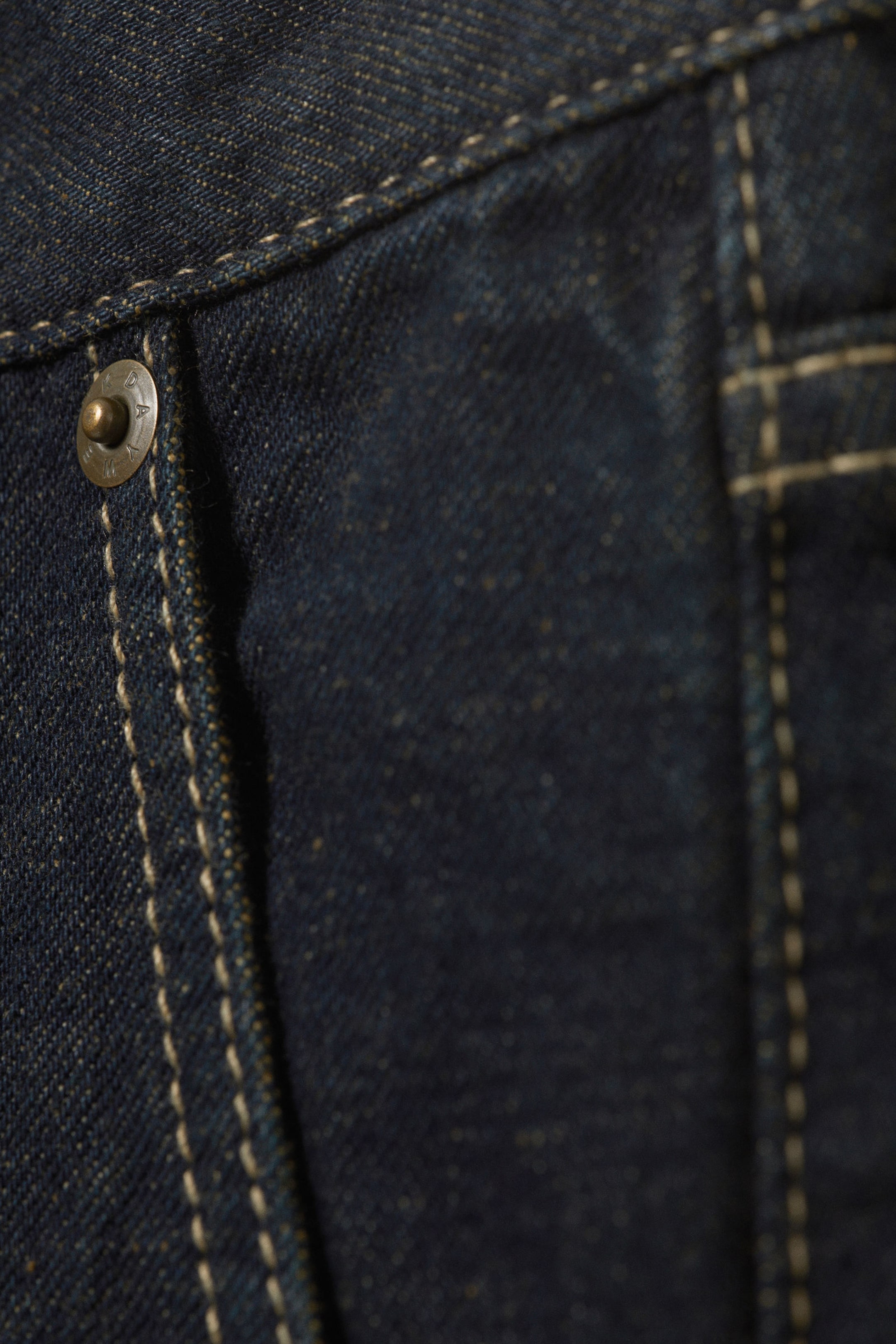 Emerald Rinse - Dark Blue - Geplooide Loose Baggy Leg Jeans - 6