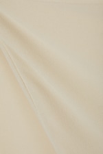 Beige clair - Haut transparent à manches longues et col bateau - 1