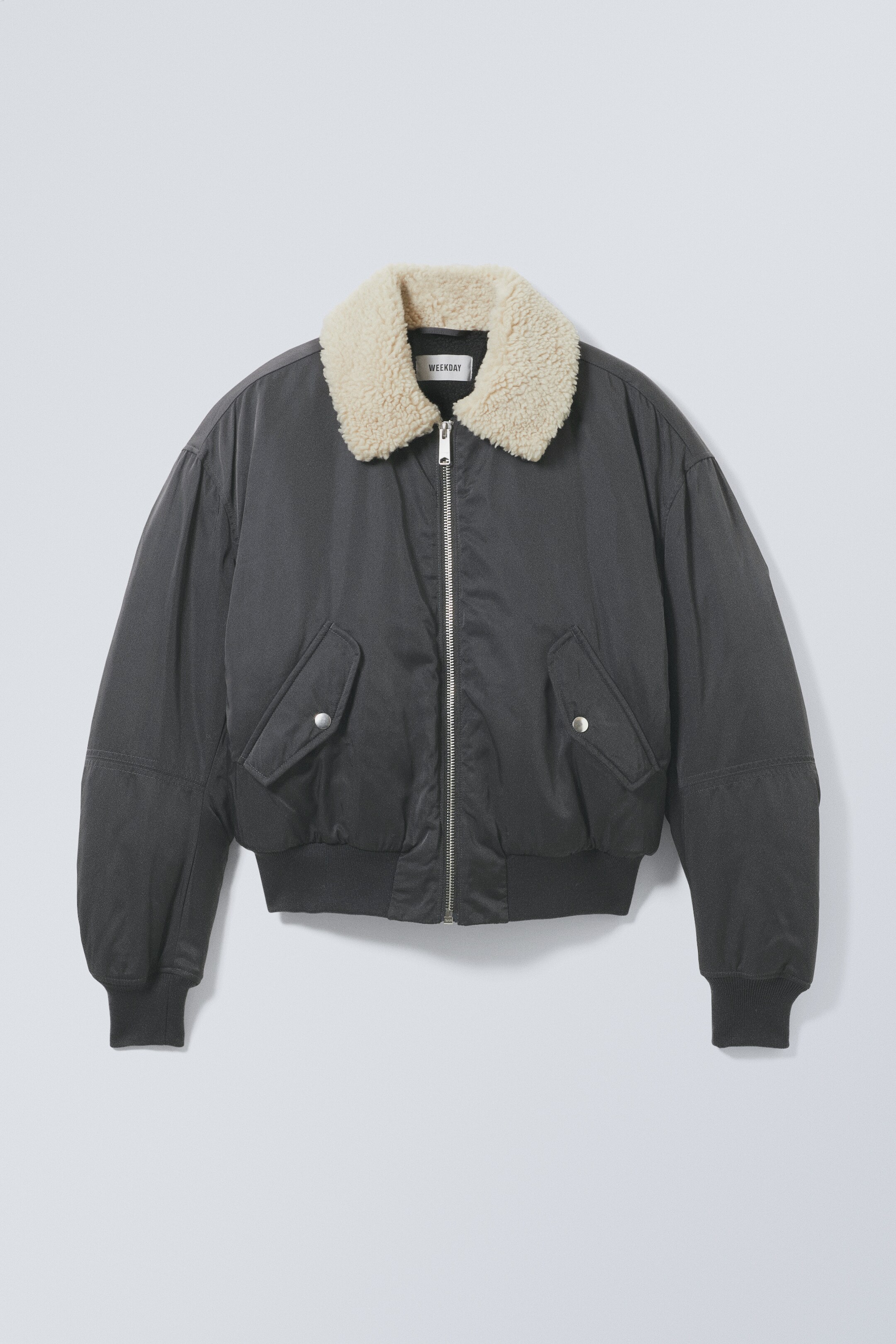Visa större bild: Timo Regular Bomberjacka - Grå - HERR | H&M FI 1