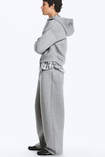 Gris chiné - Pantalon de jogging en scuba Cody - 3
