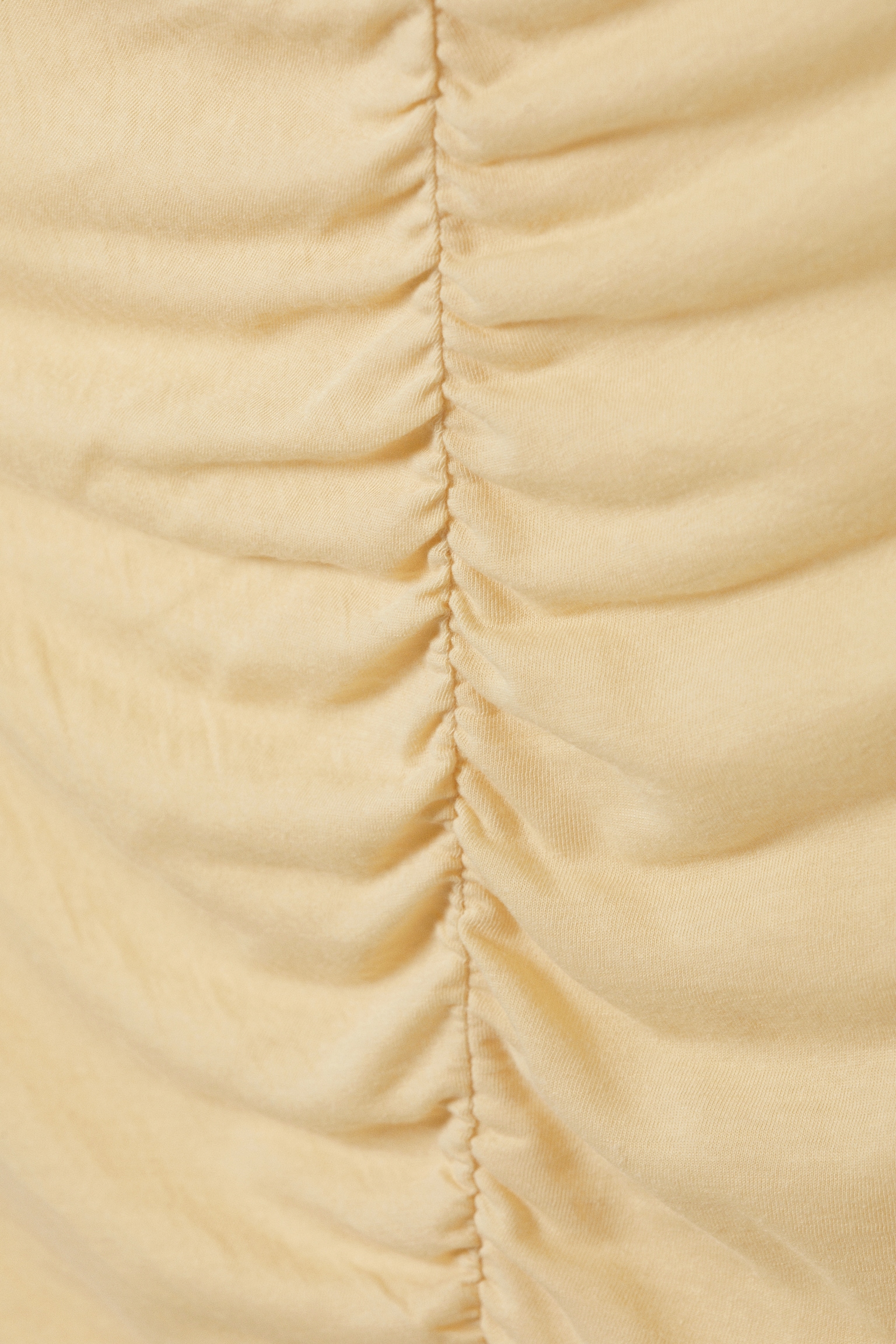 Gerafftes Kapuzen-Tanktop - Helles Beige/Blau - 5