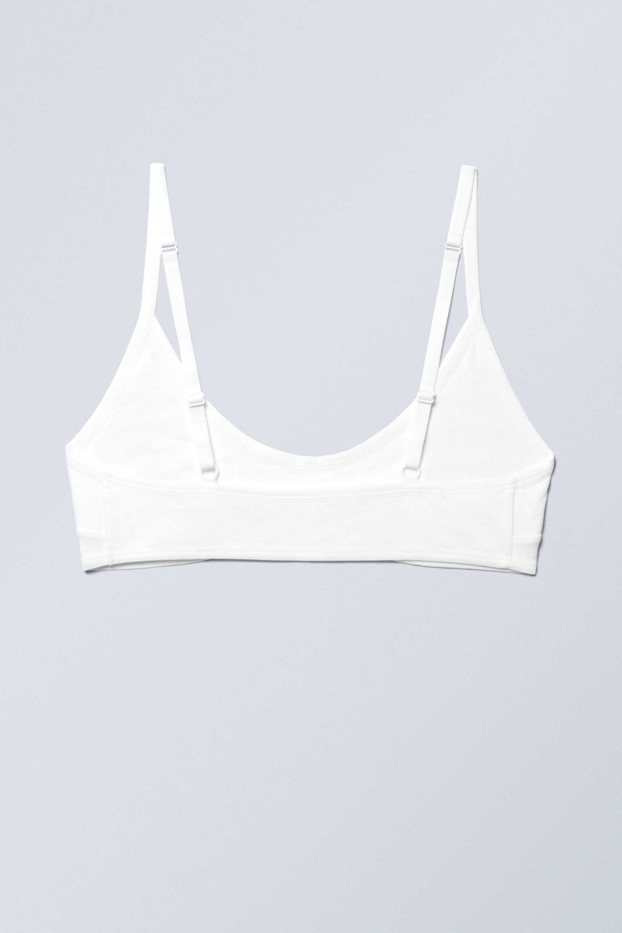 Vit - Inez Scooped Cotton Bralette - 1