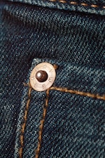 Swamp Blue - Galaxy Mid Waist Loose Straight Jeans - 2