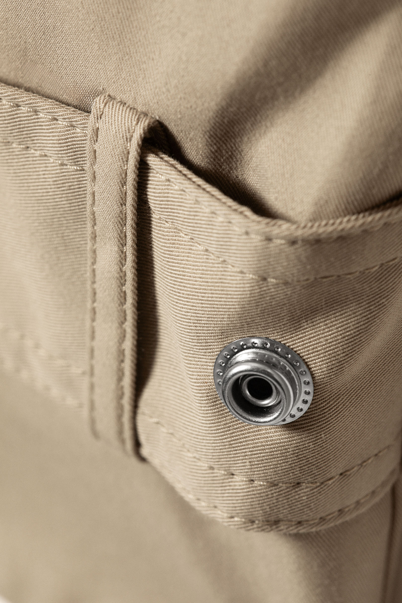 oversized double-breasted trench coat - Beige | Weekday WW