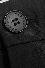 Black - Low Rise Relaxed Suiting Shorts - 5