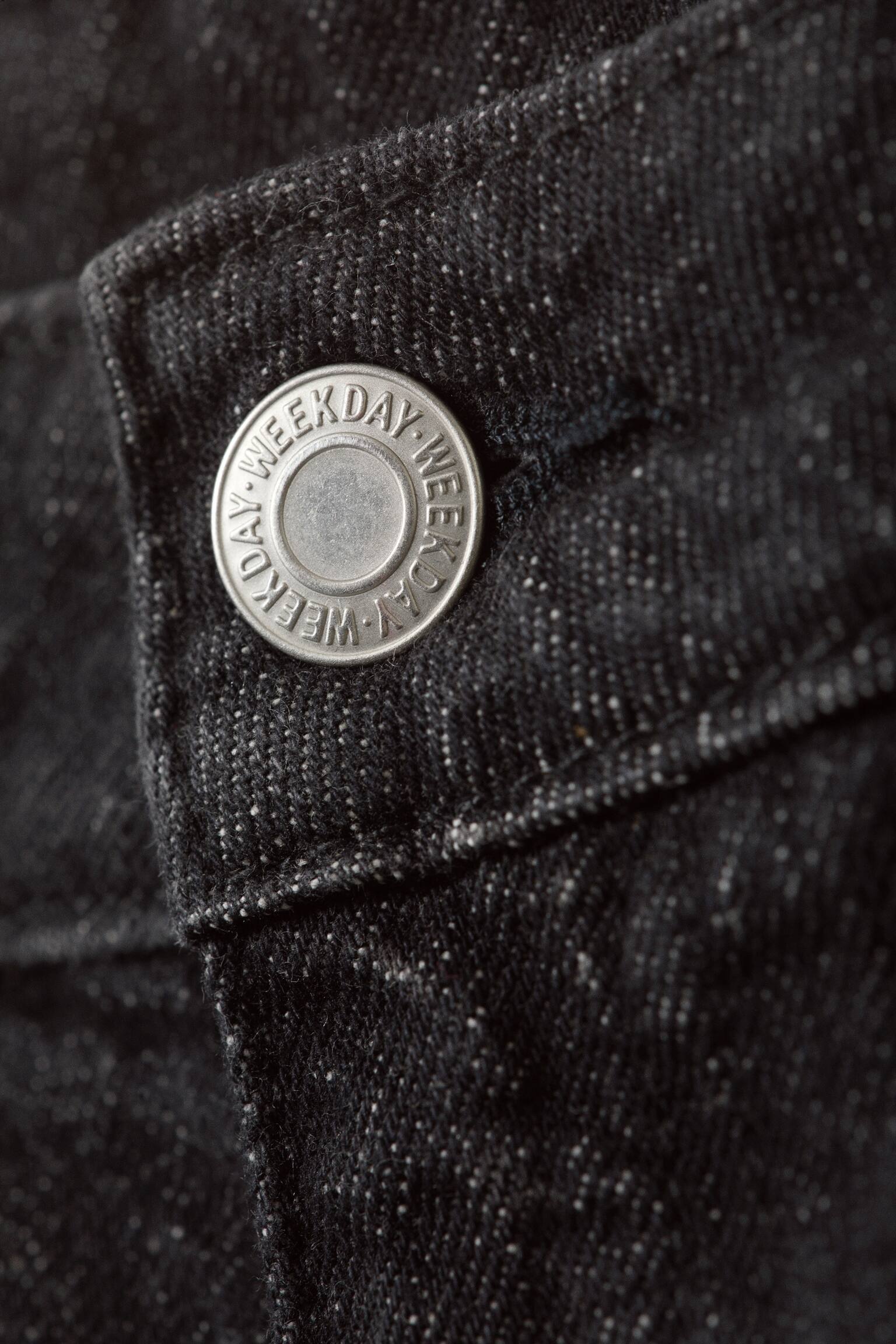 Shorts denim Venus Frayed Low Rise - Chelsea Black - Negro/Blue Hymn - Azul medio - 3