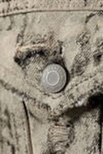 Distressed Calcium - Rodeo Distressed Denim Trucker Jacket - 6