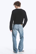 Captain Blue - Ljusblå - Sky low waist regular bootcut jeans - 4