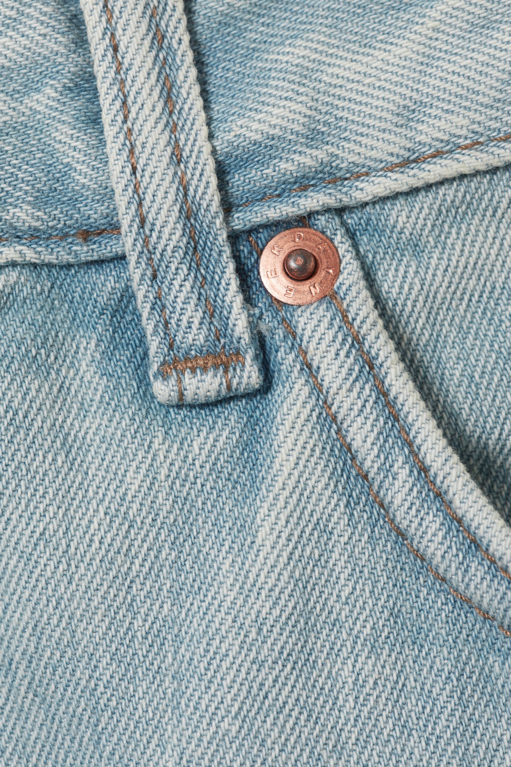 Aeon Blue - Light Blue - Sphere Low Rise Loose Straight Leg Jeans - 6