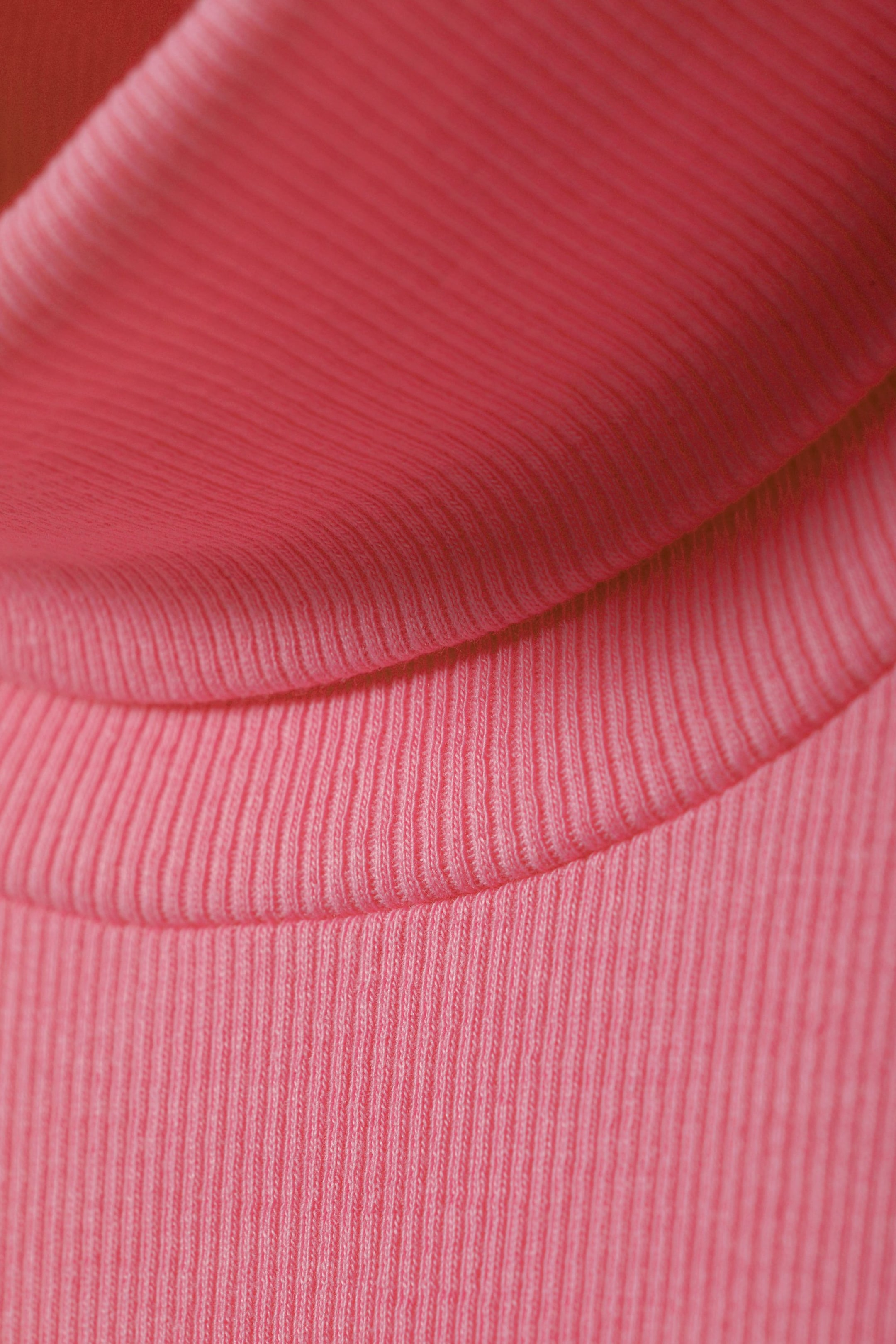 Pink - Verena geribde coltrui - 1
