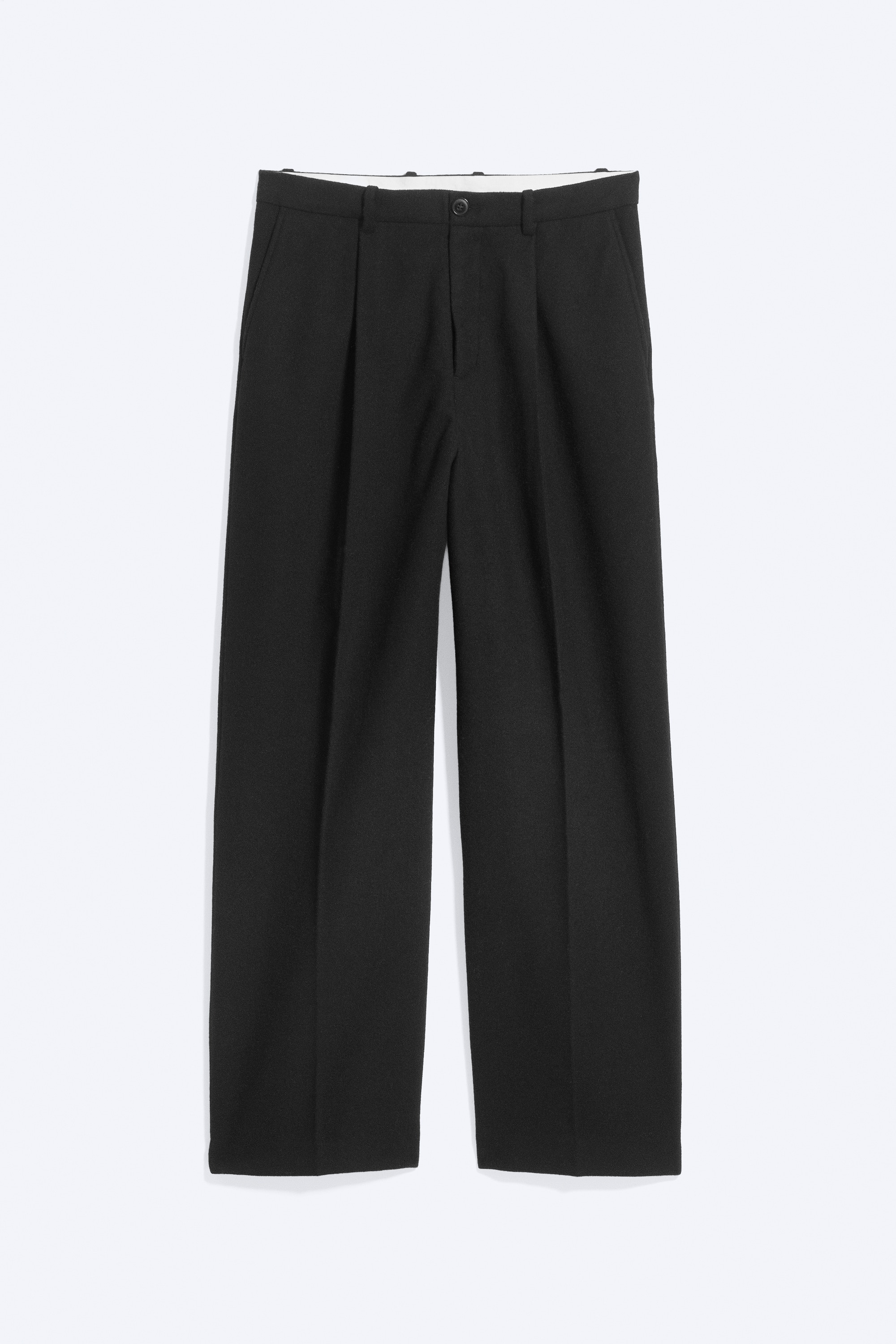 Uno Loose Wool-Blend Suit Trousers
