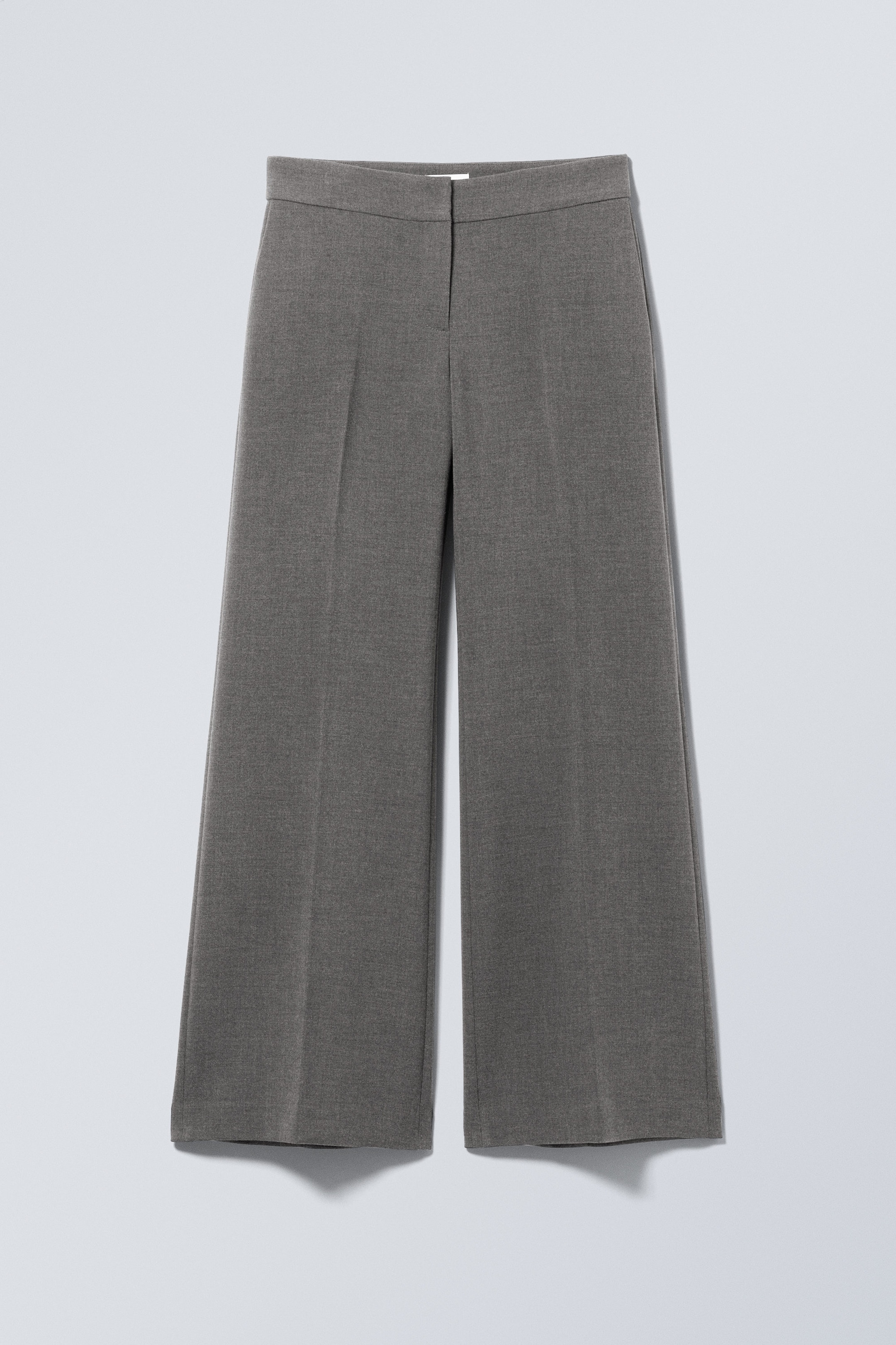 Dark Grey - Cami Flared Tailored Trousers - 0