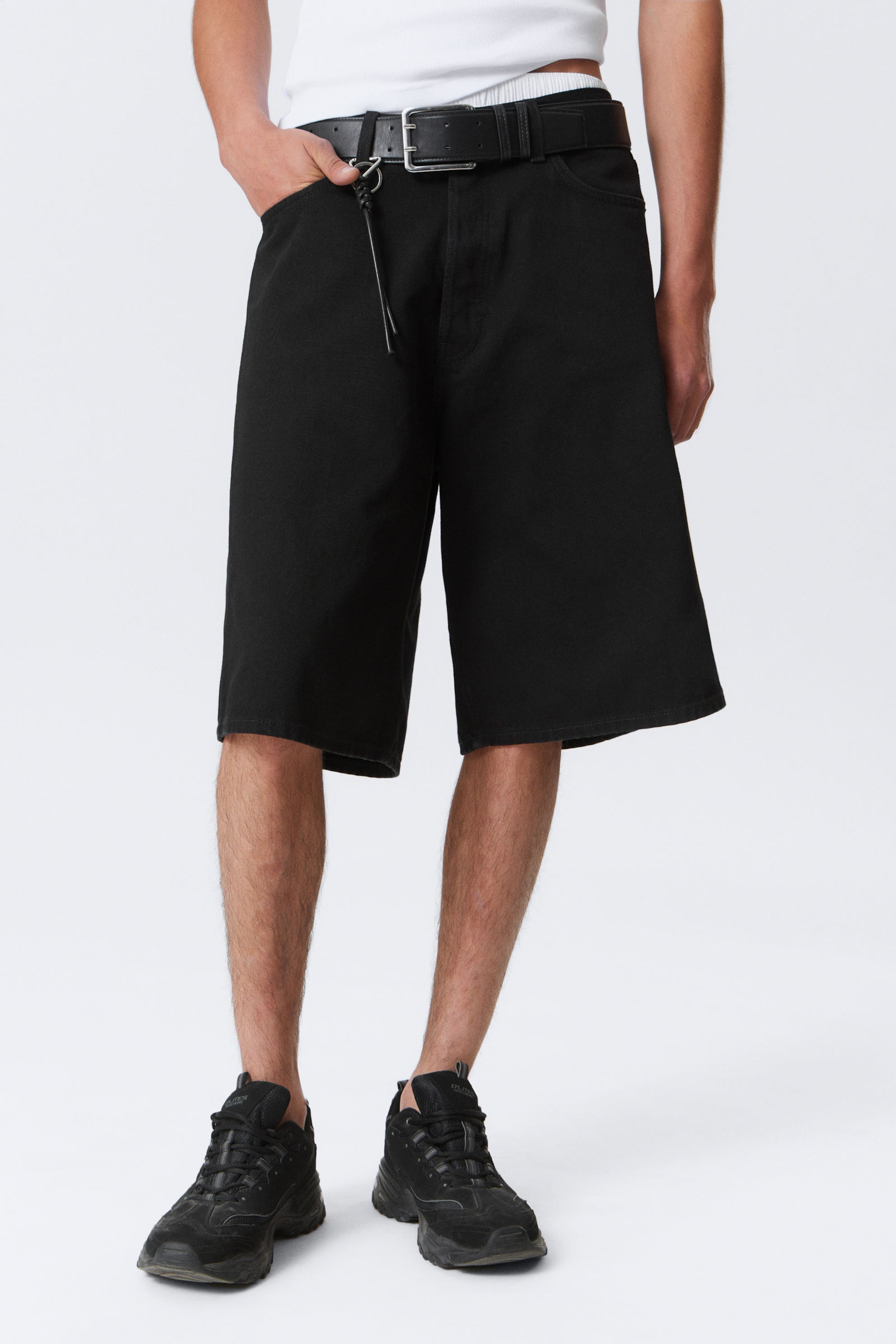 #272628 - Astro Denim Loose Baggy Shorts - 2