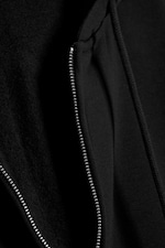 Svart - Standard zip-hoodie - 4