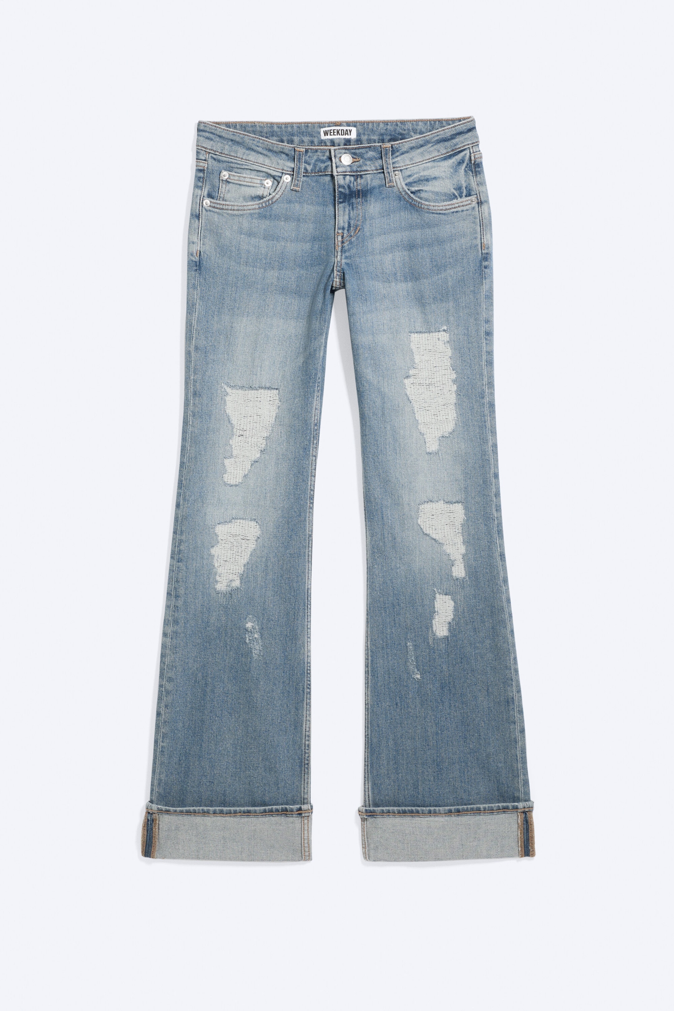 Arizona – Bleu moyen - EMBER JEAN AJUSTÉ BOOTCUT TAILLE BASSE - 6