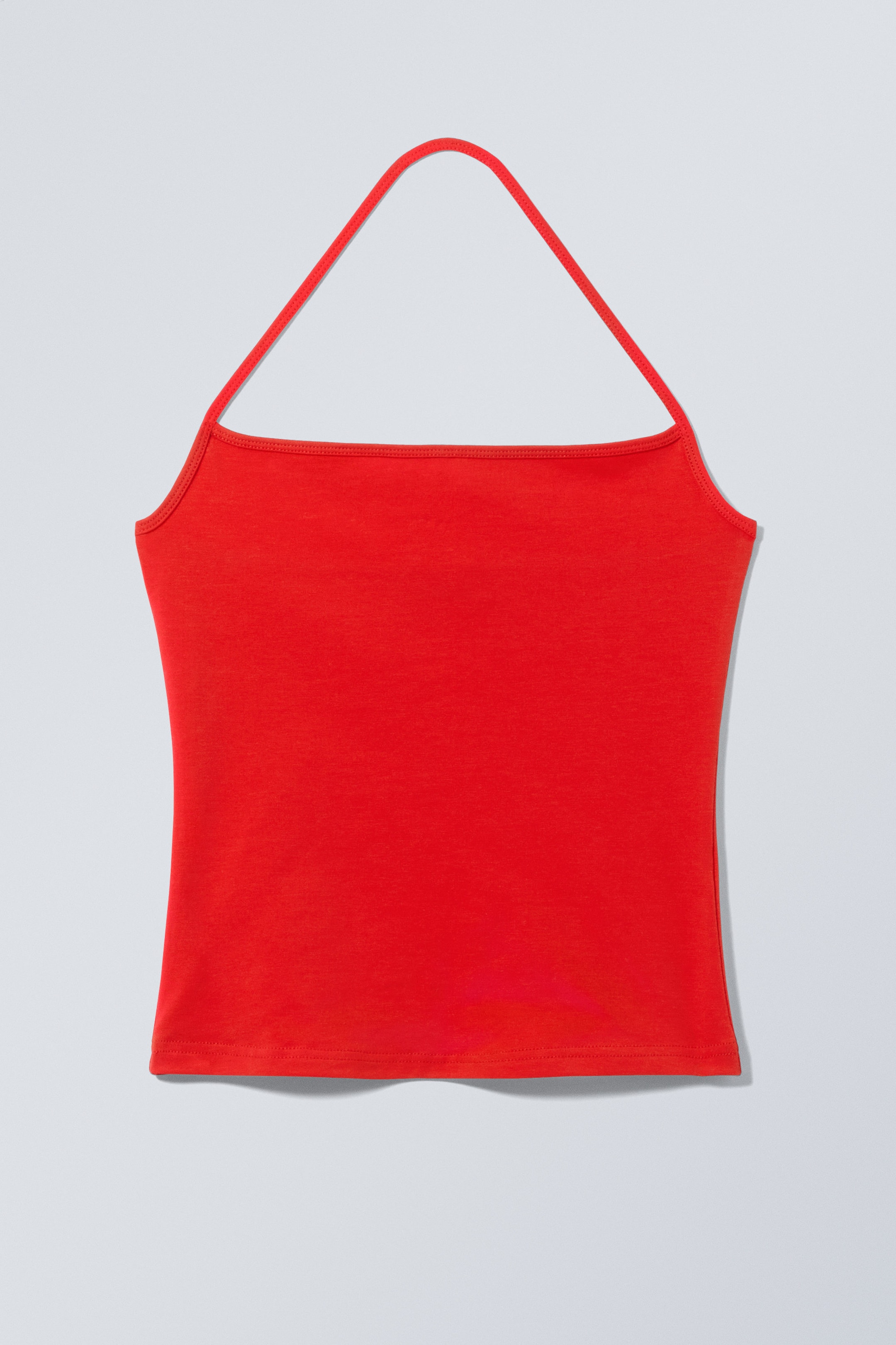 Röd - Halter-Linne - 0