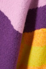 Lilac contrast - Aggie Jacquard Sweater - 1
