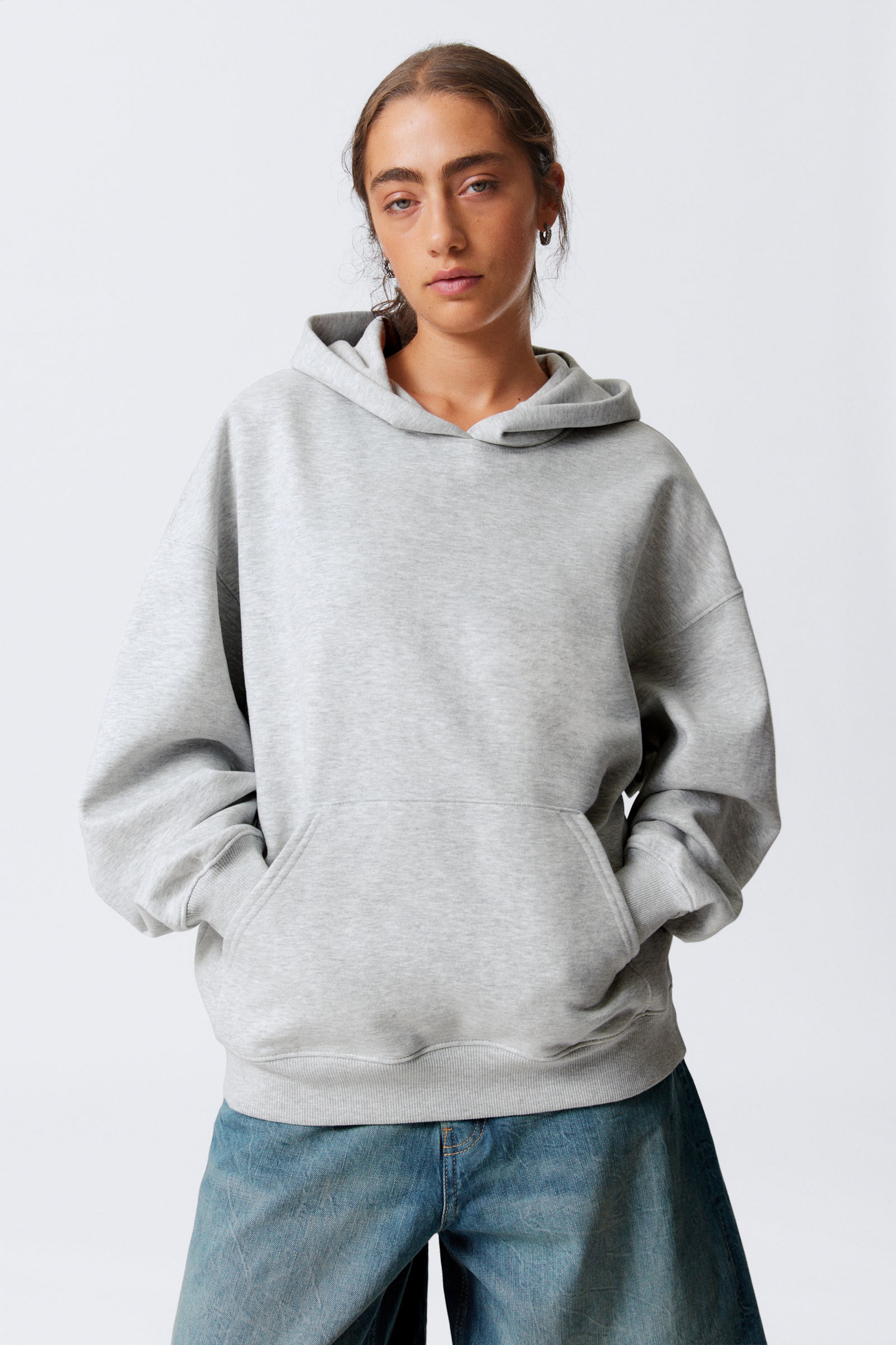#AFAFAF - Oversized Heavyweight Hoodie - 1
