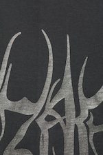 Dark Grey Wizard - Oversized Graphic Printed T-shirt - 1