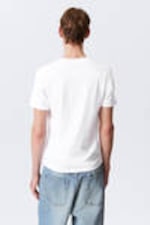 Weiß - Mittelschweres Standard-T-Shirt - 2