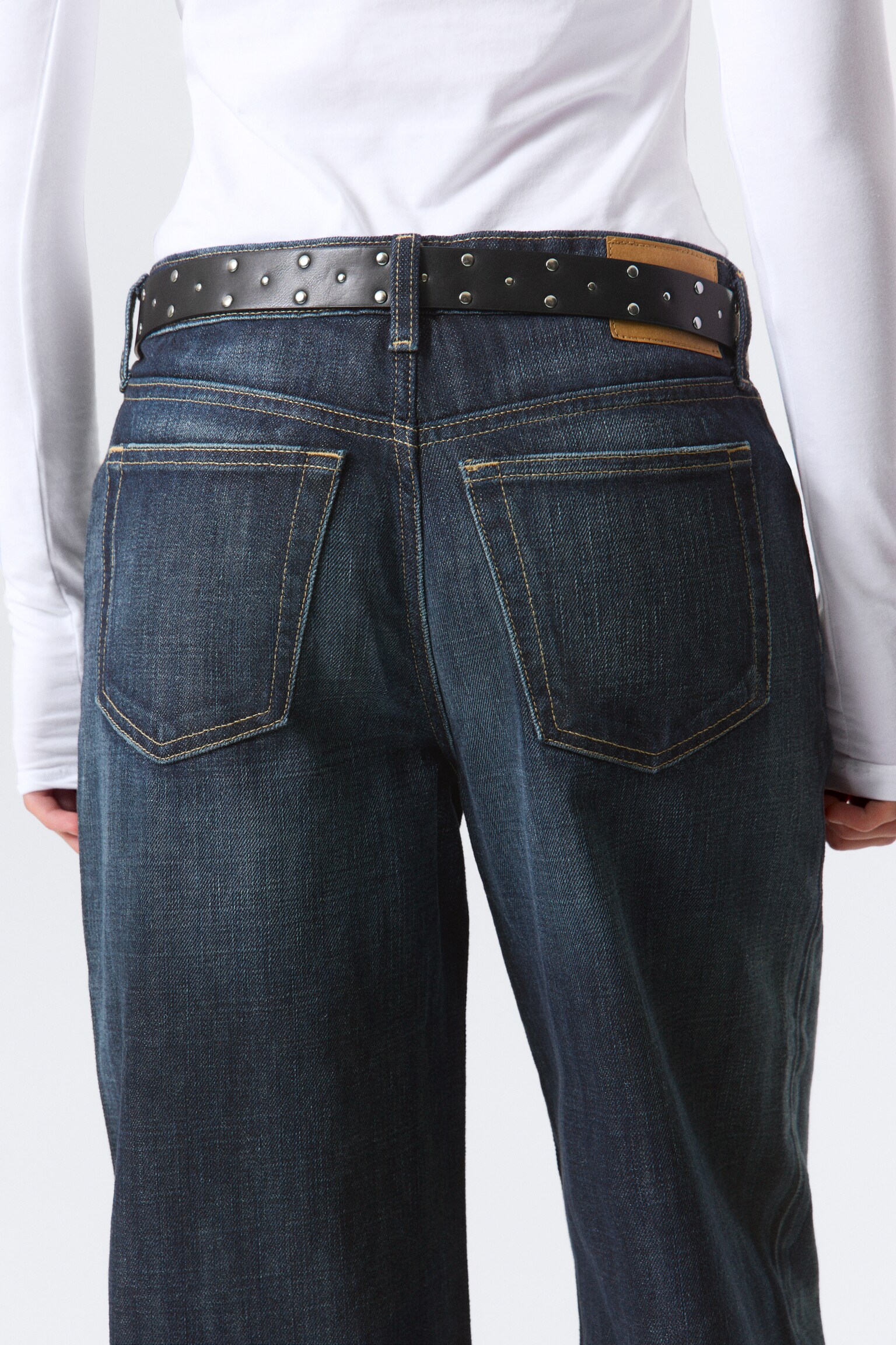 Ample Low Rise Loose Wide Leg Jeans - Deep Sea Blue - Dark Blue/Risso Black - Black/Baltic Blue - Dark Blue/Ink Black - Black/Gasoline Blue - Medium Blue/Snow Blue - Light Blue/Blue Stream - Medium Blue/Mine Grey - Dark Grey/Blue One - Medium Blue/Lip Blue - Light Blue/Lake Blue - Dark Blue/Mine Blue - Medium Blue/Cyan Dust - Medium Blue/Ice Blue - Light Blue - 7